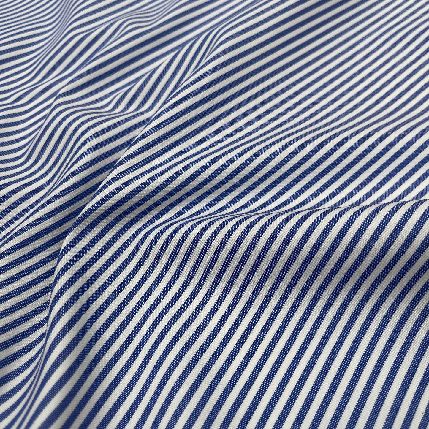 Cotone a Righe Blu 0.3