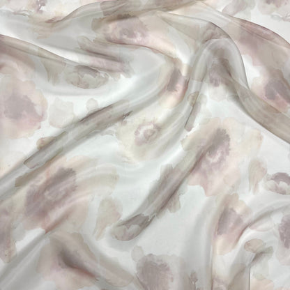 Silk Organza - Watercolor Floral