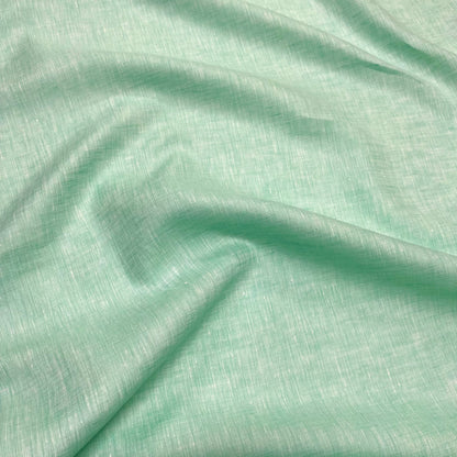 Aqua Green Solid Linen