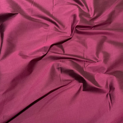Solid color Shantung silk