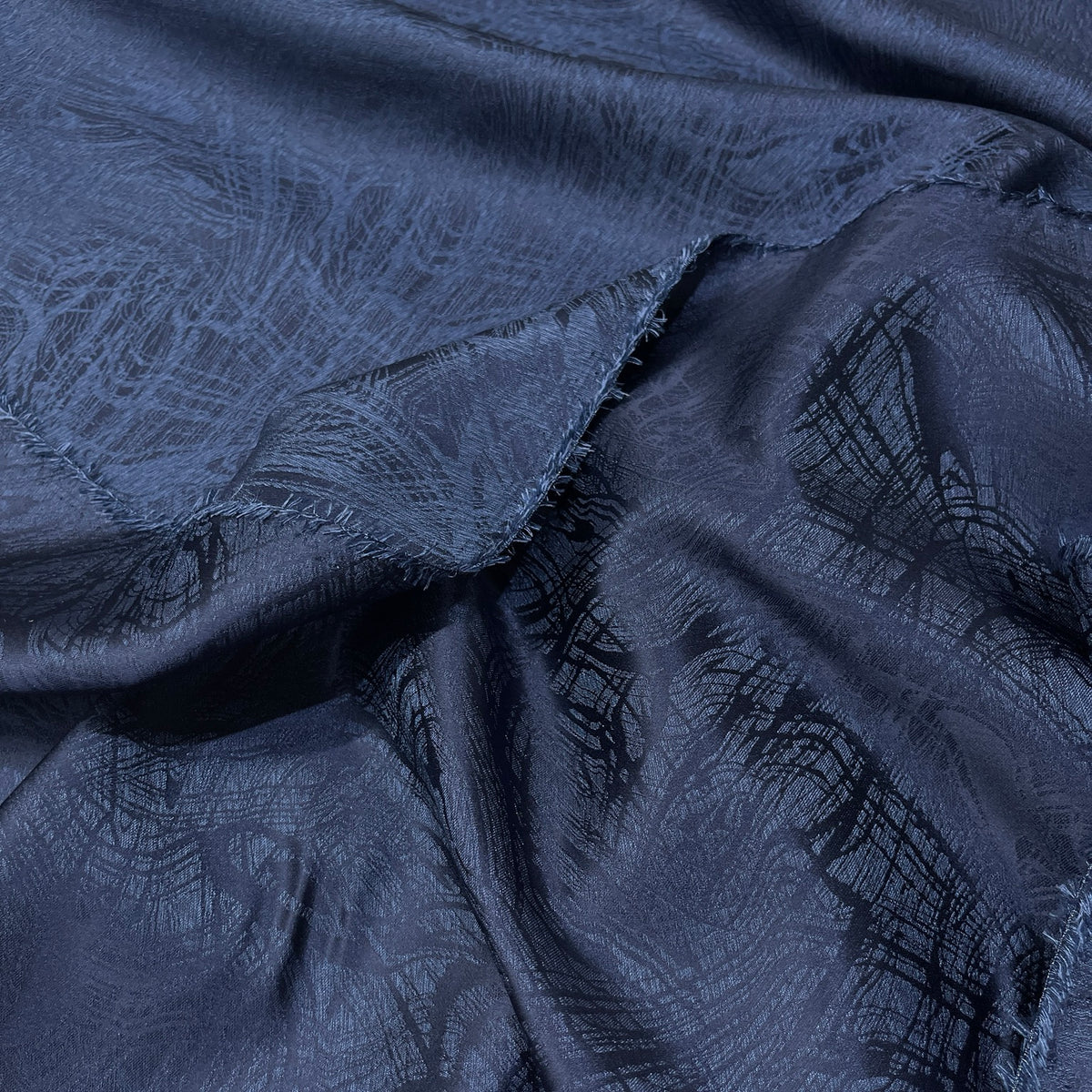 Jacquard in pura seta dettaglio tessitura
