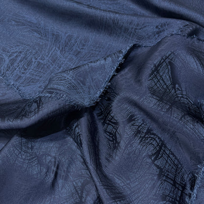 Jacquard in pura seta dettaglio tessitura