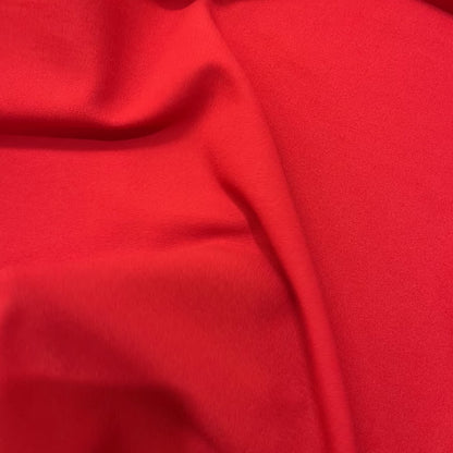 Crêpe de Chine di Lana – Rosso