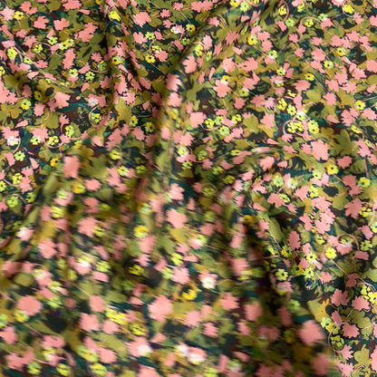 Twill di Seta Micro Floreale | 2,40 × 1,40 m