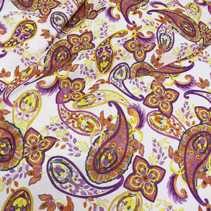 Cotone Leggero-Paisley multicolor