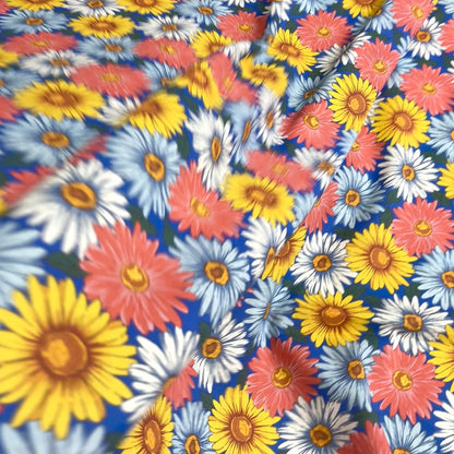 Cotone Fantasia - Margherite Multicolor