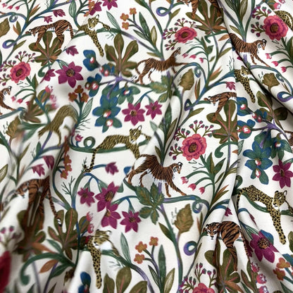 Viscose Cady - Blooming Jungle Twill