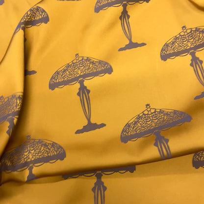 Jacquard Viscosa e Acetato - Ombrelli Senape