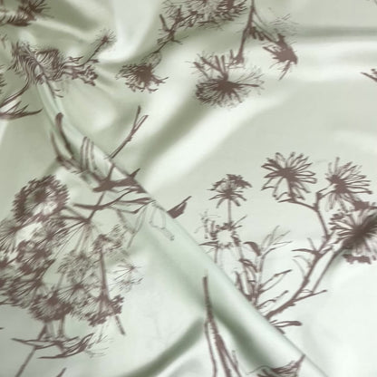 Twill di Seta Fantasia Botanica Salvia