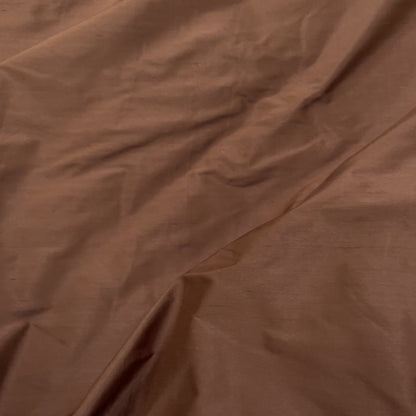 Pure Silk Shantung – Brown