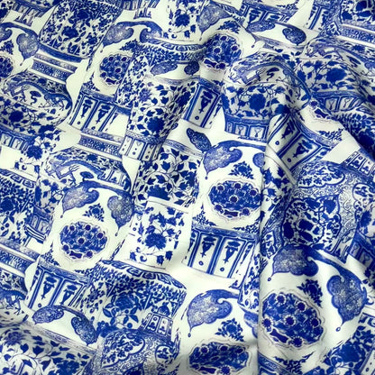 Twill Seta Porcellana
