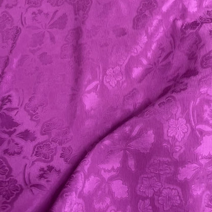 Seta Jacquard Creponata Fucsia – 2,00 × 1,40 m