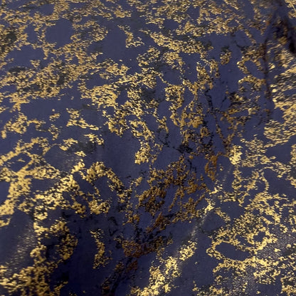 Jacquard  – Oro e Blu Scuro