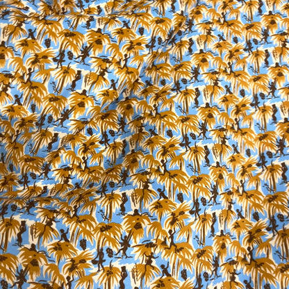 Seta Crepe de Chine Fantasia Tropicale – 1,60 × 1,40 m