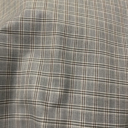 Lana Vergine Elasticizzata Principe di Galles – Grigio e Beige