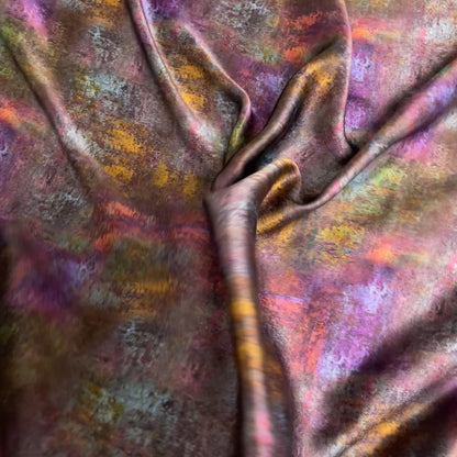 Raso di Seta Liberty Astratto Multicolor – 2,50 × 1,40 m
