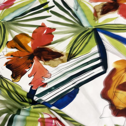 Cotone Fantasia - Tropicale Acquerello