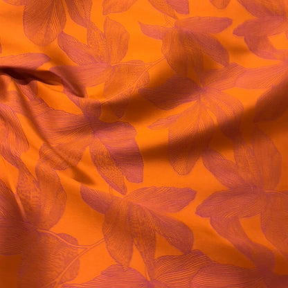 Polyester Floral Double Jacquard