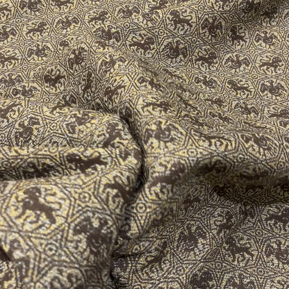 Jacquard Ornamentale in Misto Lana Vergine