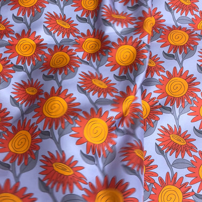 Sunflower Silk Twill – | 2.20 × 1.40 m