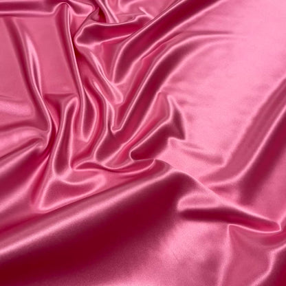 Raso di Seta Elasticizzato Rosa
