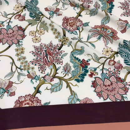 Viscosa Crepe Floreale Orientale