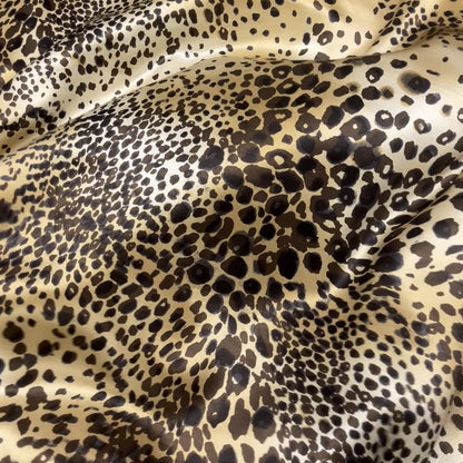 Raso di Seta - Leopard Luxury Beige Sabbia