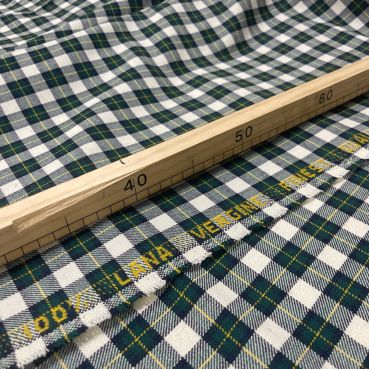 Tartan in pura lana vergine
